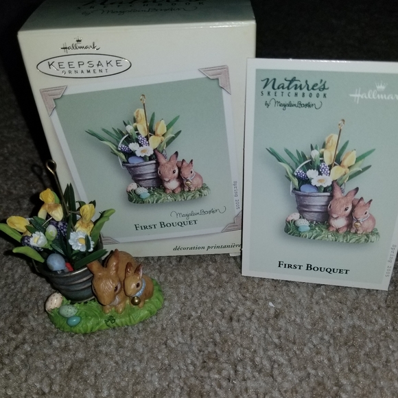 Hallmark Other - Hallmark 2005 First Bouquet Ornament